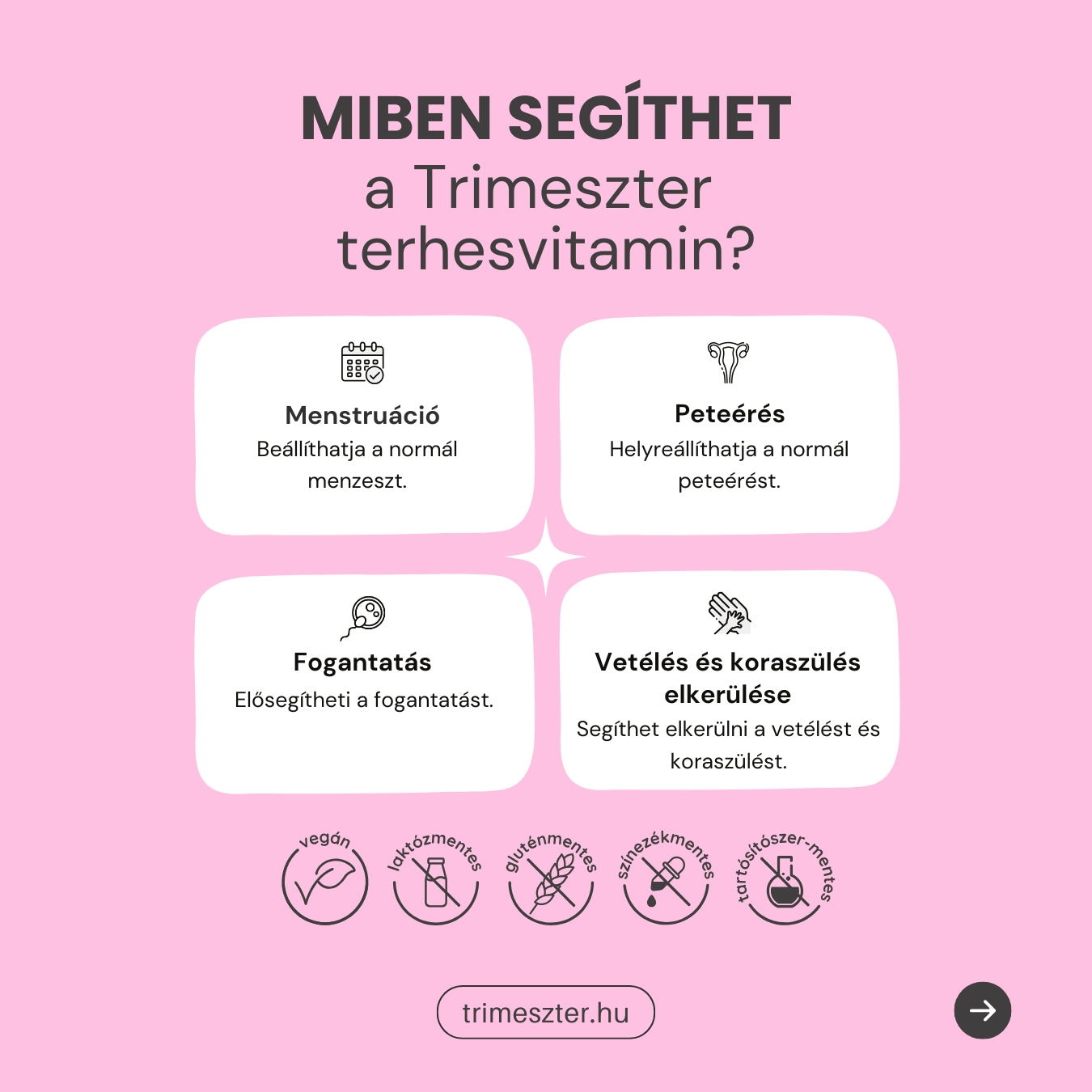 Trimeszter 1 terhesvitamin